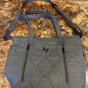 Lug Blue Patterned Interior Bag